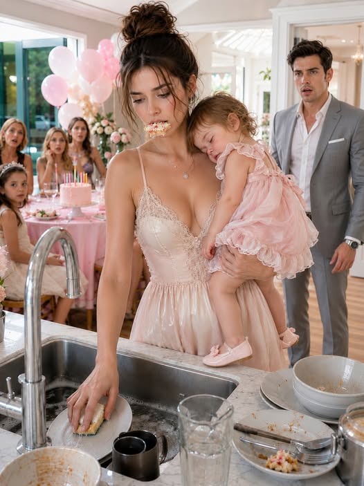 I left work early on my son's first birthday and came home to find my mother serving seafood to twenty relatives while my wife washed dishes with our sick baby in her arms. “I'm the one in charge in this house,” she declared. I set the birthday cake on the ground, pulled out my phone, and one hidden folder turned the celebration into a full-blown police investigation.