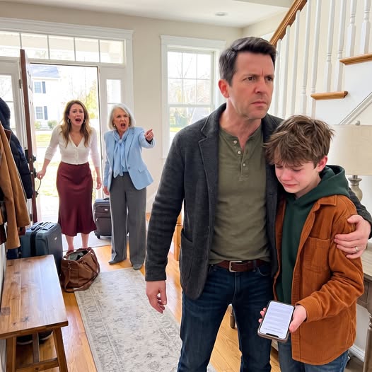I Came Home Early And Found My Son Doing Laundry Alone At Midnight After My Family Left For A Cruise Without Him, Calling Him “My Mistake”—Then He Revealed Grandma’s Hidden Cupboard Secret, And Five Days Later, They Walked Right Into My Trap