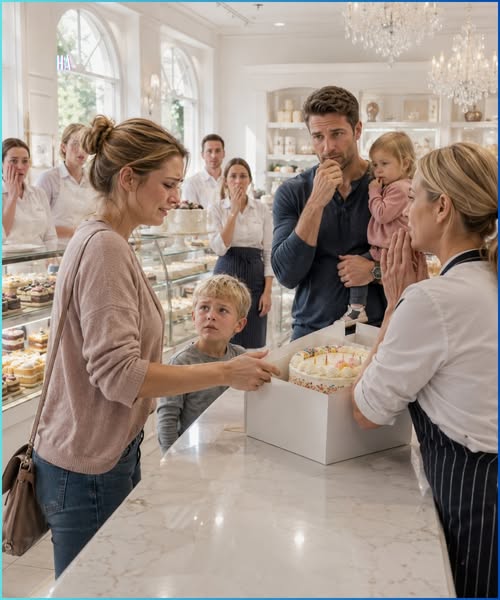 A Single Father Watched Her Cancel Her Son’s Birthday Cake, Then His Next Decision Left the Entire Bakery in Tears