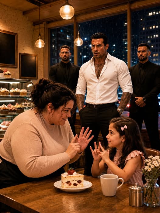 Everyone Ignored the Mafia Boss’s Deaf Daughter in the Bakery—Until a Plus-Size Woman Signed Back and Exposed the Trap Around His Child