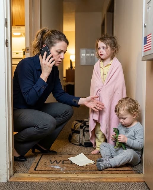 Before dawn, I found my sister's four-year-old daughter and two-year-old son beside my welcome mat. Her note said she would pick them up when they turned 18. I called police, then the man who had saved the messages proving this was never an emergency.