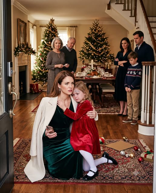 My Family Wrote “LIAR” on My Eight-Year-Old Daughter’s Forehead at Christmas and Sent Her Away Hungry—Then Four Payments Stopped, and a Forgotten Doorbell Played Back the Whisper They Never Expected Anyone to Hear