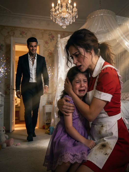 No One Understood Why The Mafia Boss’s Daughter Cried — Until Her Poor Maid Found A Shocking Secret