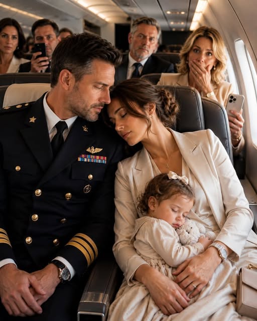 I leaned my head against a complete stranger's shoulder during a flight—not because I knew him, but because I wanted people to stop secretly filming him. Days later, that single photo went viral, and my ex-husband used it to call me an unfaithful mother in court. What he never expected was another picture to surface... one proving he had recognized the man beside me long before I ever learned who he really was.