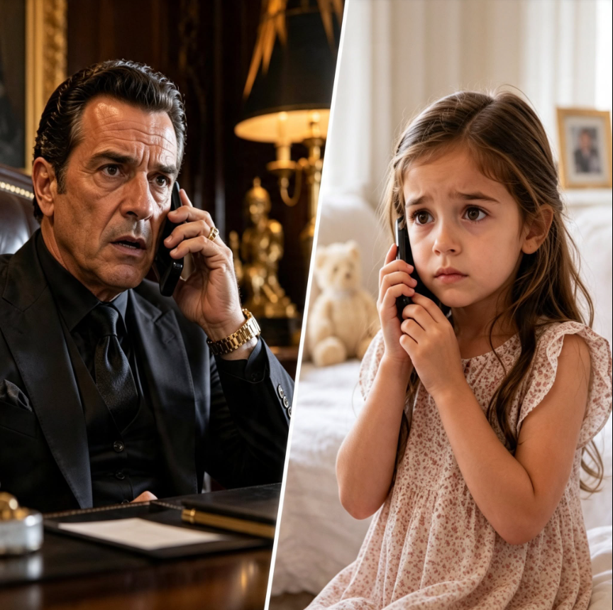 The Mafia Boss Called to Fire His Secretary—But When Her Little Girl Answered “Mommy Can’t Get Up,” He Found the Truth His Dead Mother Had Tried to Leave Behind