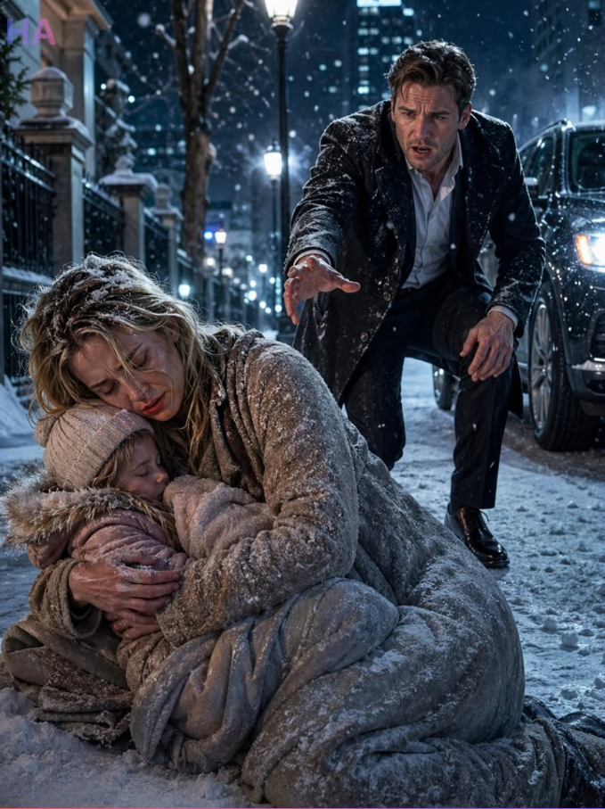 I Found My Ex-Wife Sleeping in the Snow on the Coldest Night—She Was Holding Our Daughter