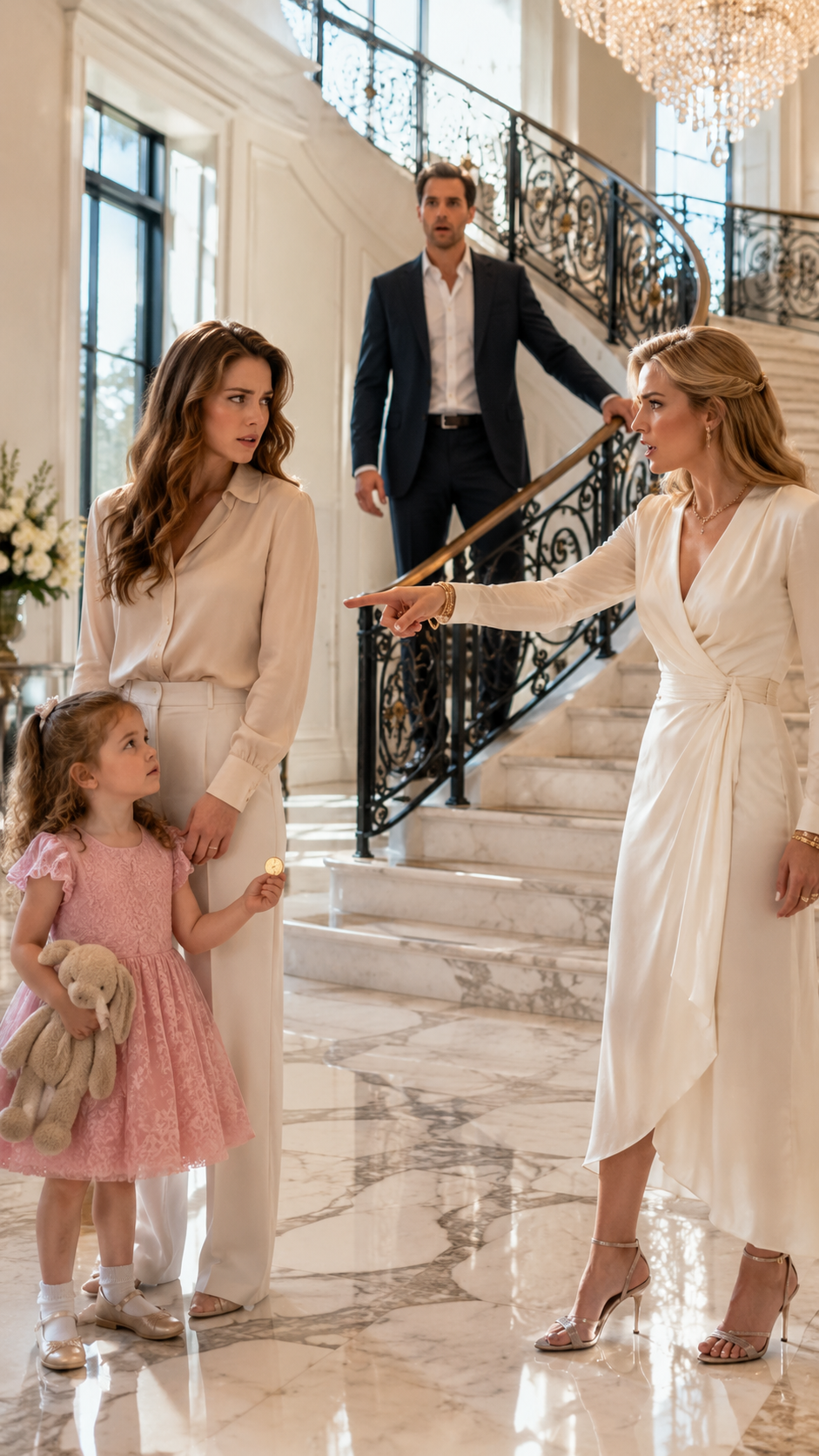 “Get That Little Girl Out of Here Right Now,” The Billionaire’s Fiancée Ordered a Housekeeper and Her Three-Year-Old Daughter Thrown Out of the Mansion