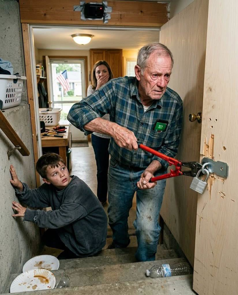 My grandson had not visited me for three weeks.