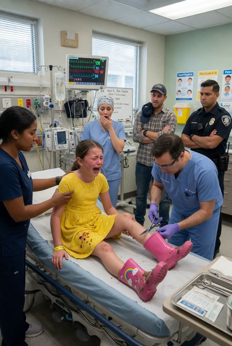 I had spent fifteen years as a pediatric surgeon and thought I knew how to prevent horror from appearing in my expression.