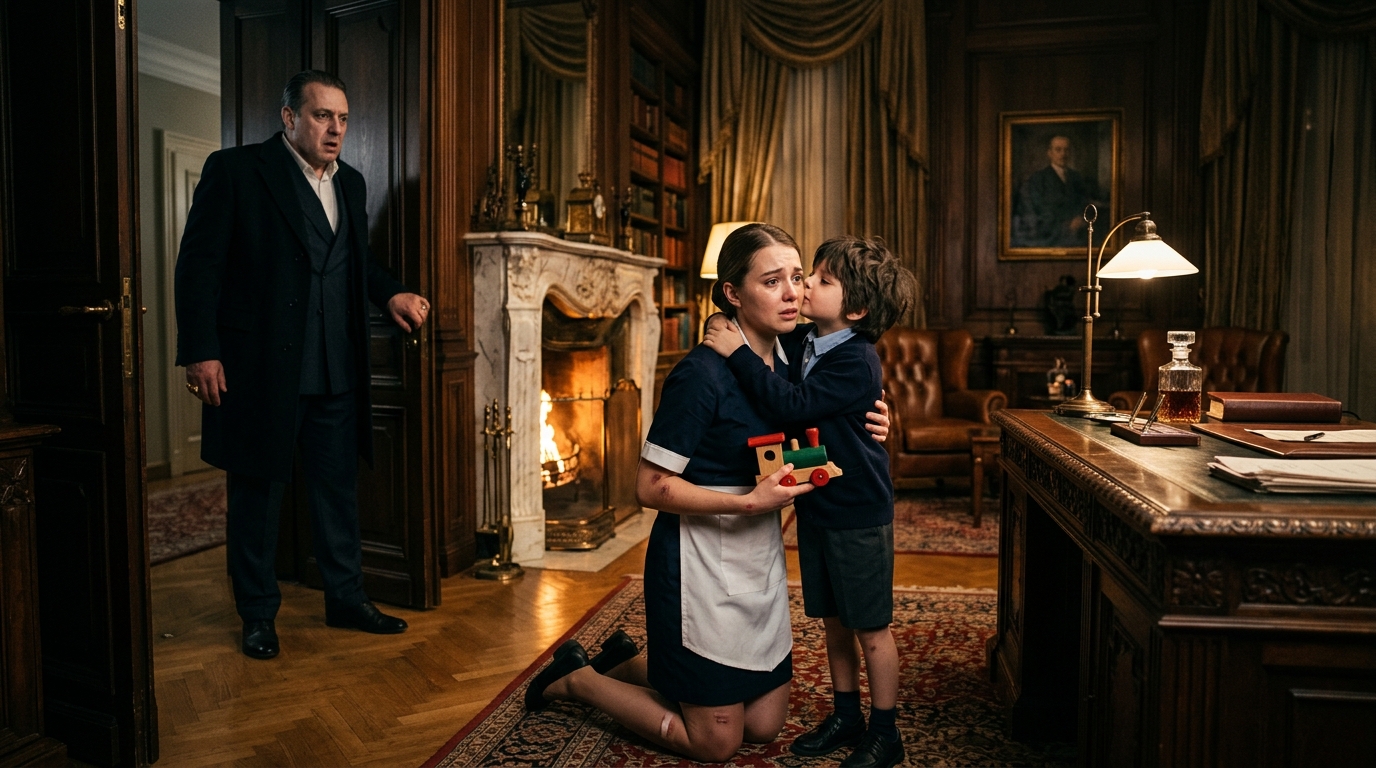The mafia boss’s little boy hit every nanny who came near him