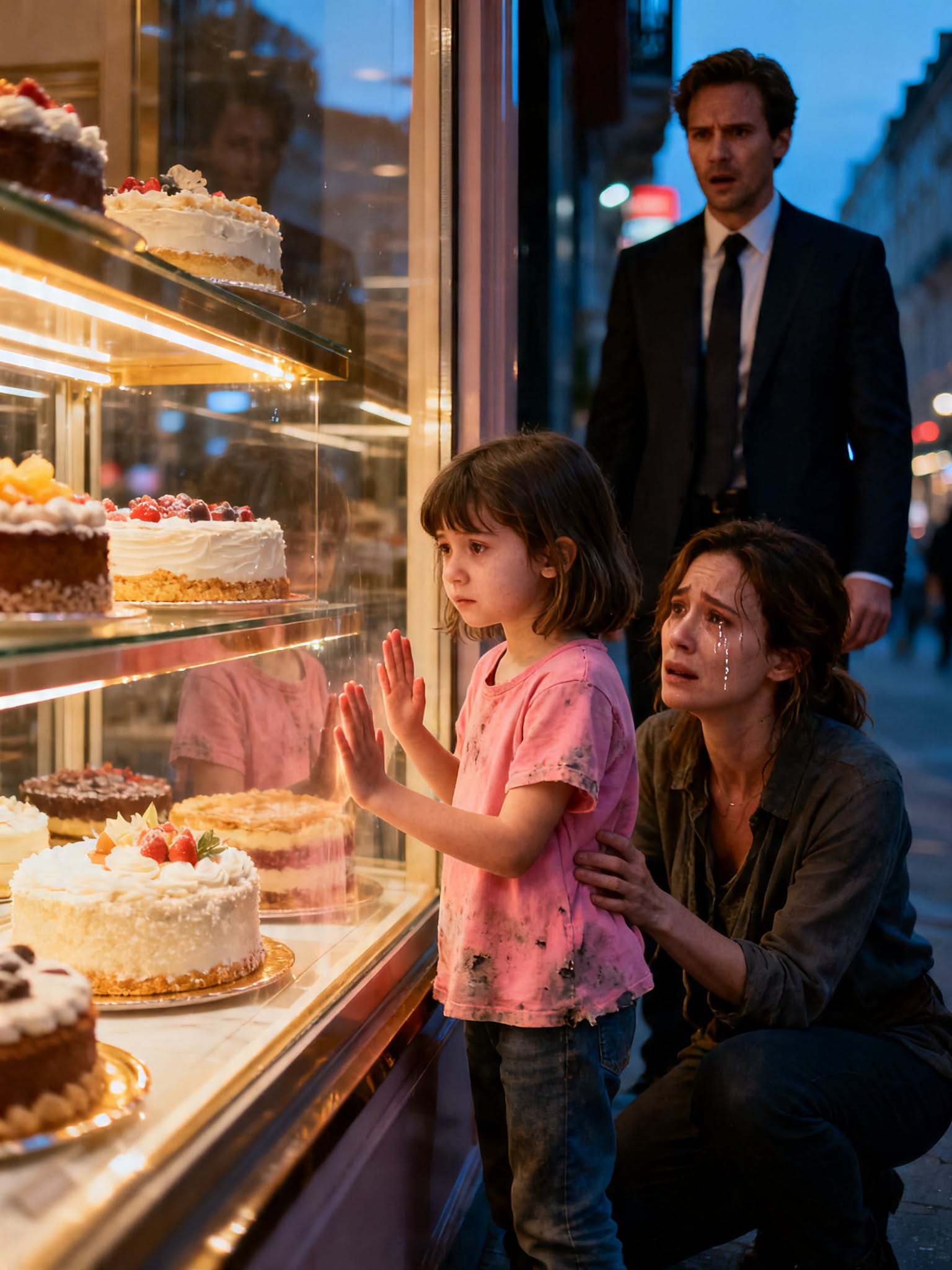 "I HAD NO CAKE ON MY BIRTHDAY," THE LITTLE GIRL WHISPERED - THEN A YOUNG BILLIONAIRE STOPPED WALKING