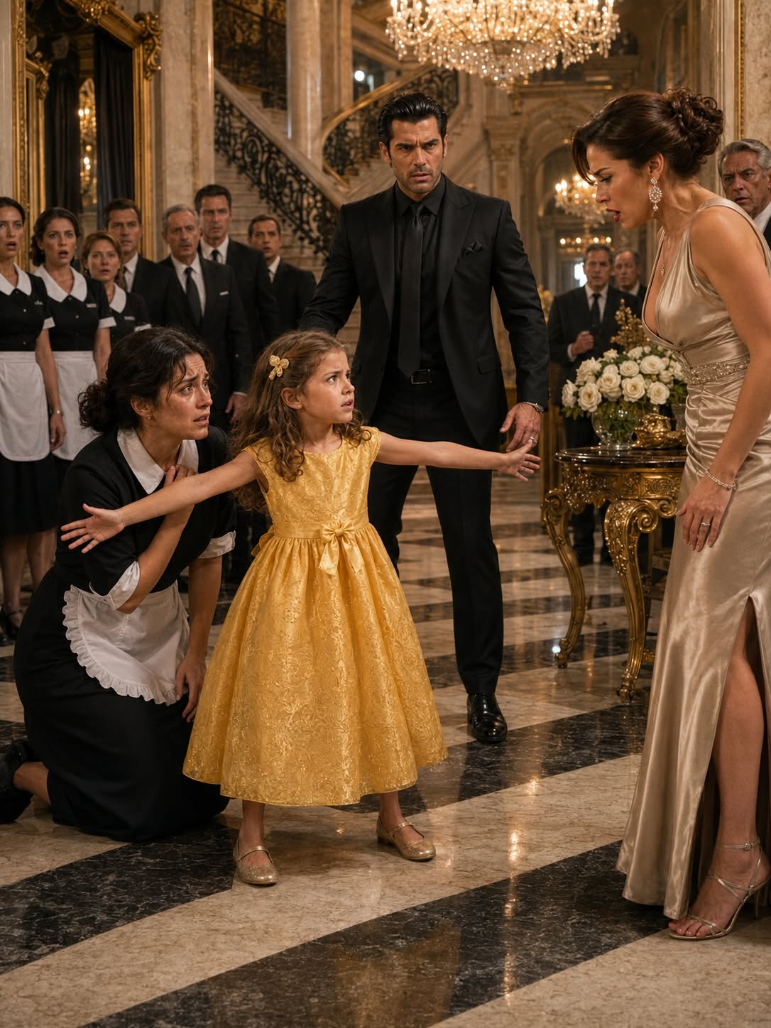 "Don't You Dare Order My Mommy Around!" The Mafia Boss’s Fiancée Slapped the Maid in Front of Twelve Families, but Her Toddler’s Blue Rabbit Exposed the Real Traitor