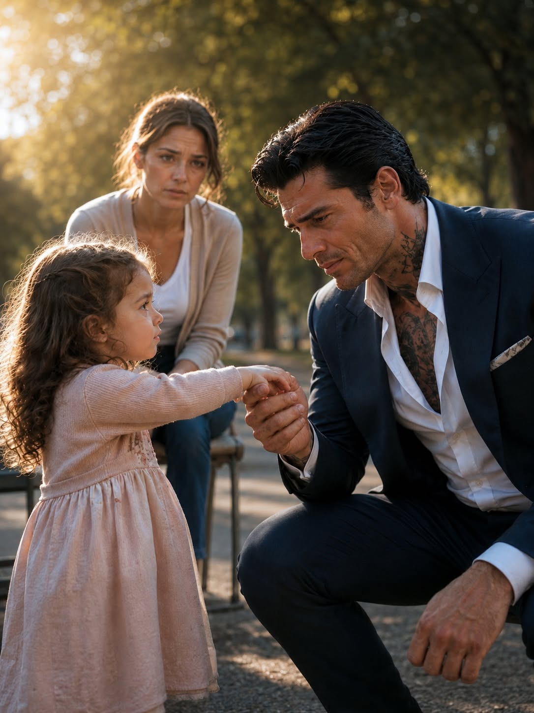 "Daddy... Can I Hold Your Hand Just Once?" The Little Girl Asked to Hold the Mafia Boss’s Hand Once, but the Hidden Medical File Proved He Had Been Watching Her for Years
