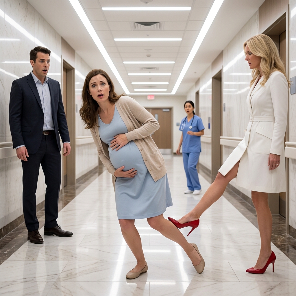 The Red Heel in the Hospital Corridor Changed Everything She Believed About Her Marriage
