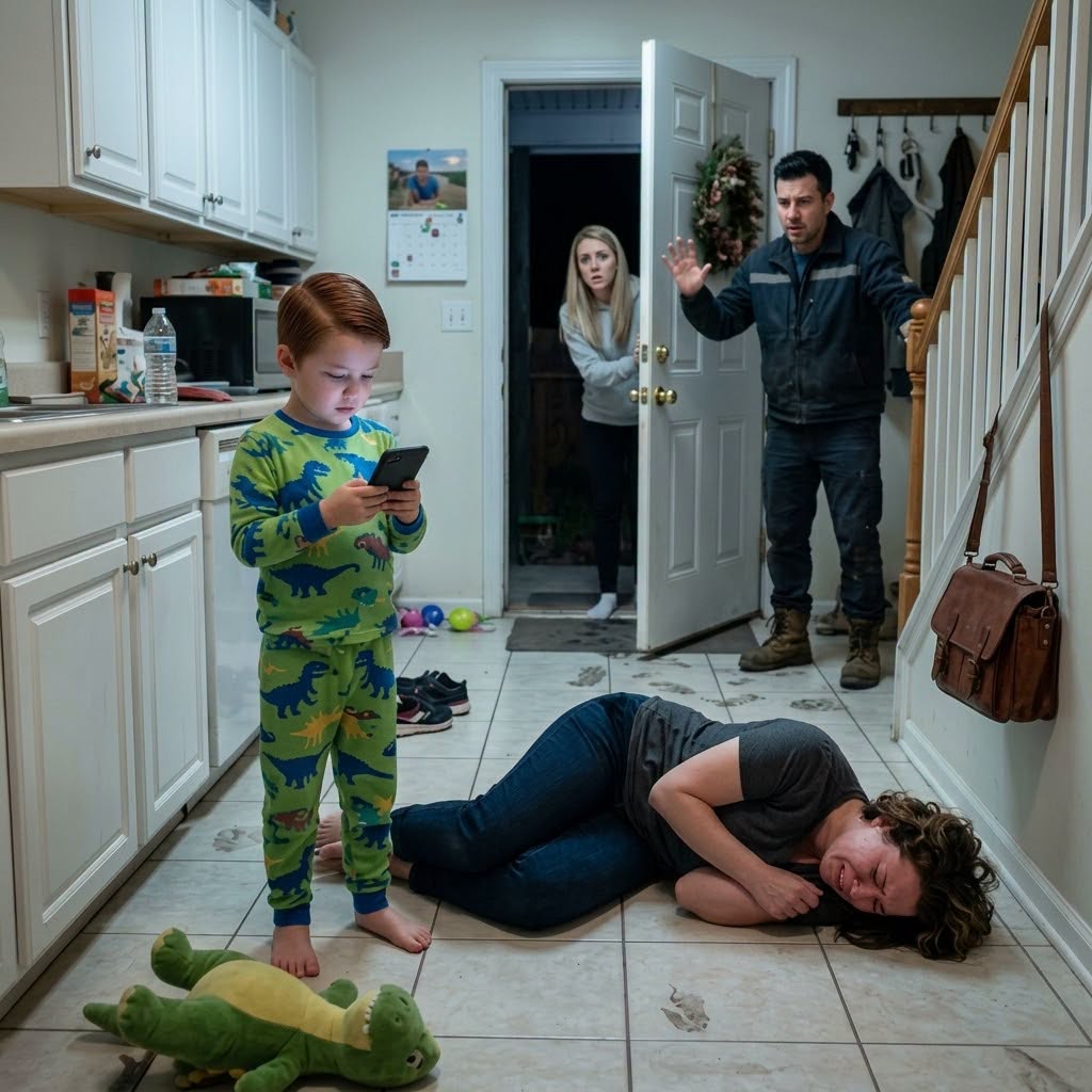 When my husband cracked my ribs and walked out the door, my 5-year-old son picked up my phone and made the call I was too broken to make.