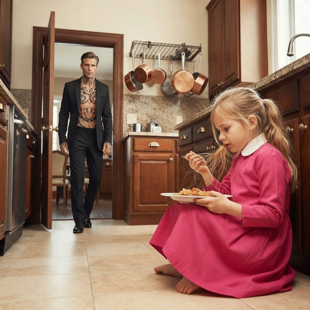 "THE MAFIA BOSS FOUND HIS MAID’S STARVING DAUGHTER EATING DISCARDED FOOD IN HIS PANTRY—THEN HE BROKE THE ONE RULE THAT HAD BUILT HIS EMPIRE