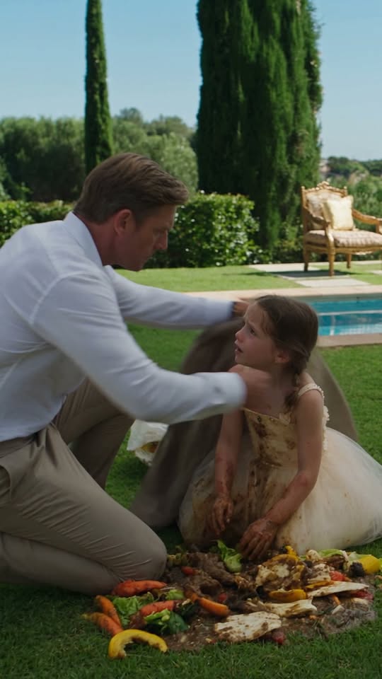 I Came Home Two Weeks Early And Found My Eight-Year-Old Daughter Kneeling In Rotting Garbage—Then She Whispered Who Had Put Her There.  Isabella’s pink dress was torn.