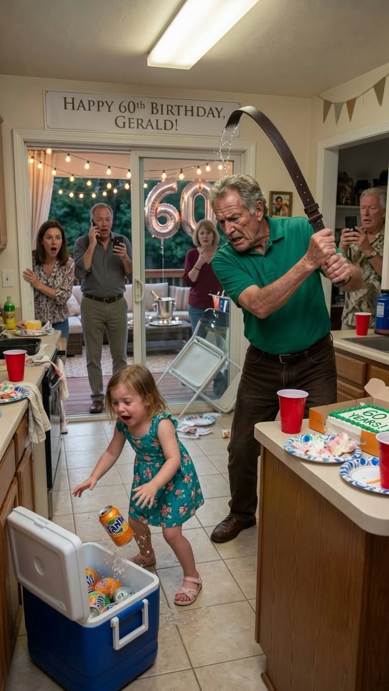 At My Dad's 60th Birthday Party My 3-Year-Old Daughter Lily Went To The Kitchen