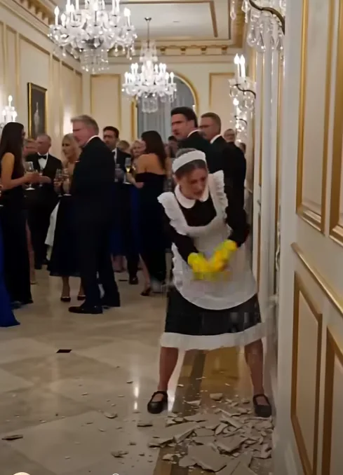 The billionaire father was told his son had died. Then the maid smashed open the wall."" The boy behind the plaster.