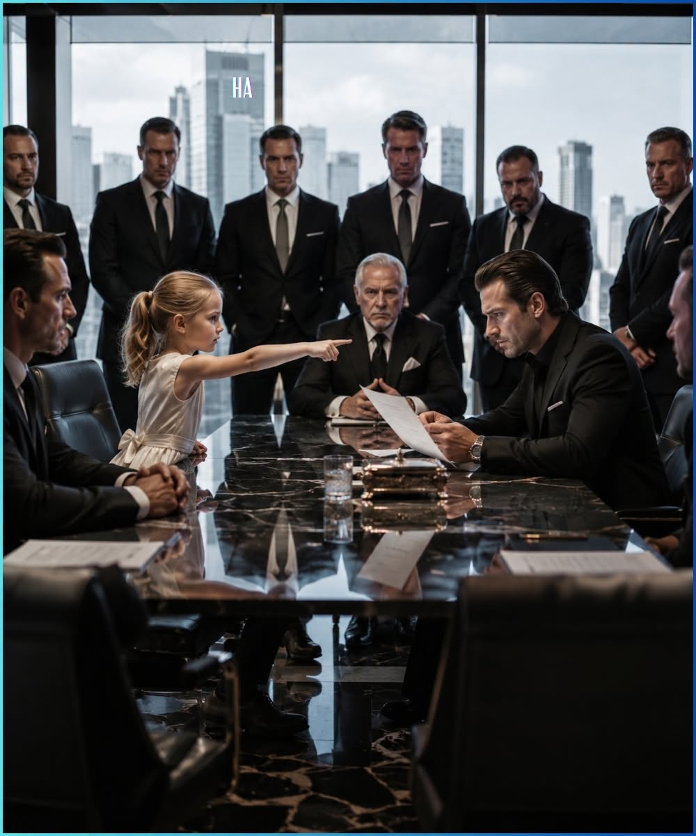 the little girl warned the mafia boss to check the contract again, and the room went dead silent