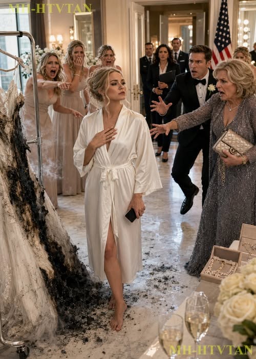 My mother-in-law set my wedding dress on fire minutes before i was supposed to walk down the aisle