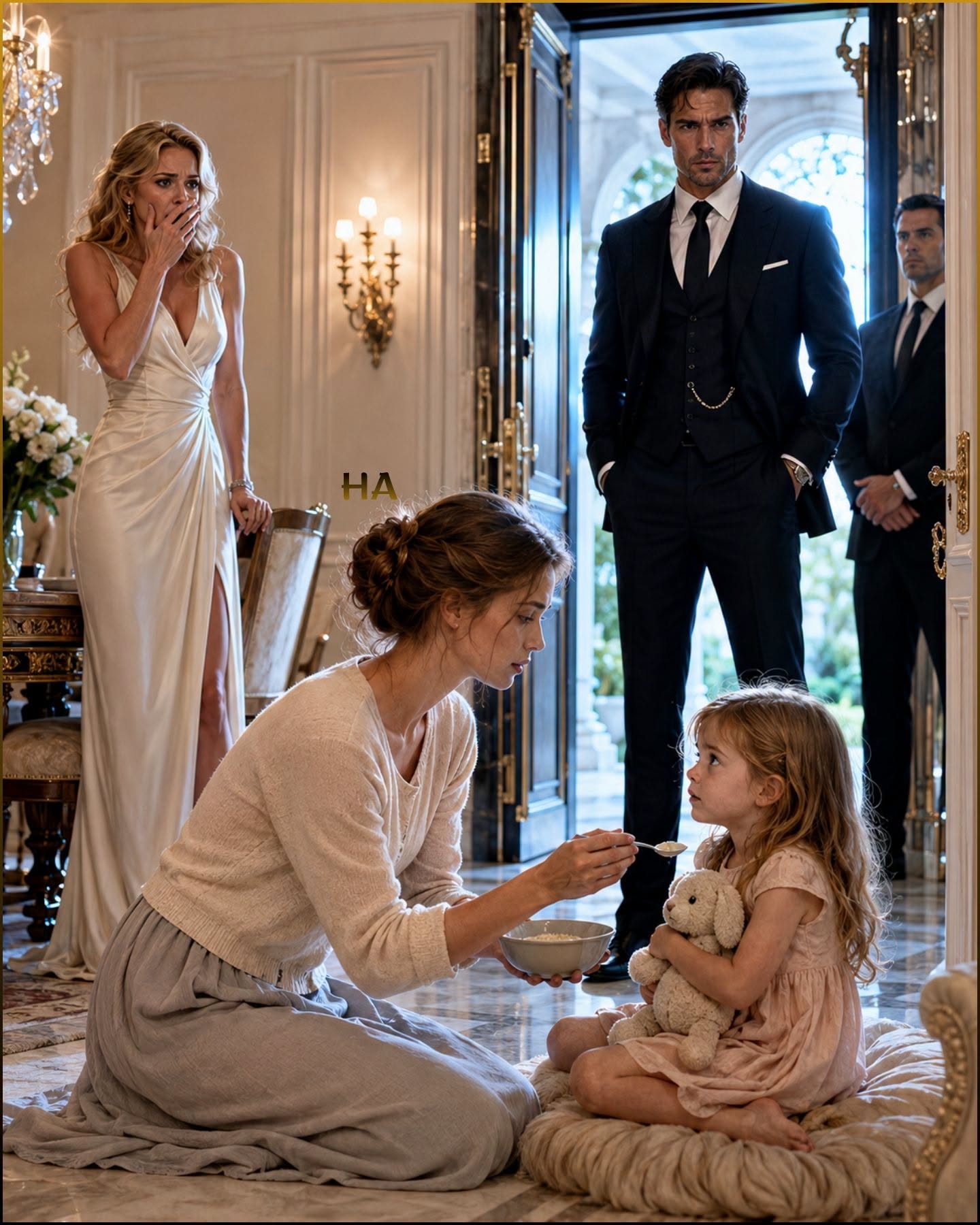 The Mafia Boss’s Daughter Refused To Eat...
