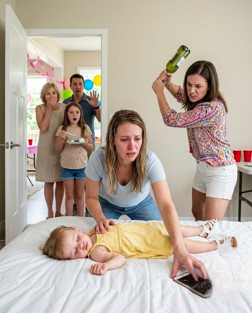 At my niece’s birthday party, I asked my family to watch my daughter while I stepped away to pick up her gift. When I came back, my daughter was gone