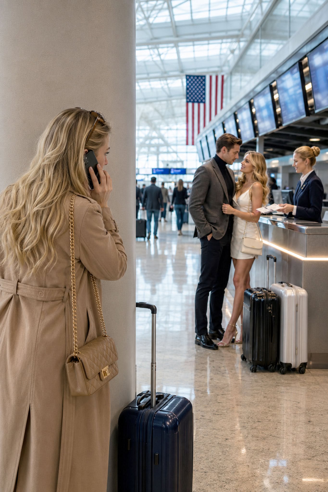“Take a Taxi,” He Told His Wife—Unaware She Was Standing Twenty Feet Behind Him, Watching Him Kiss His Mistress