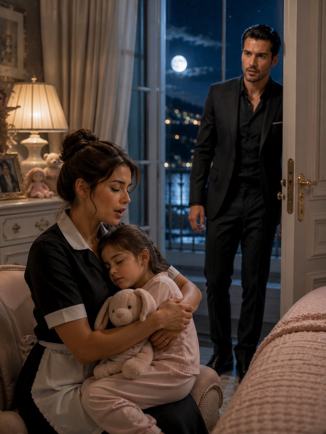 “Who Taught You That?” The Mafia Boss Froze as She Sang His Daughter a Forbidden Italian Lullaby