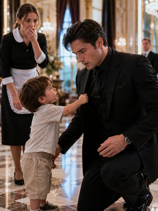 The Mafia Boss Went Still When A Maid's Baby Grabbed His Suit — Then He Did The Unthinkable