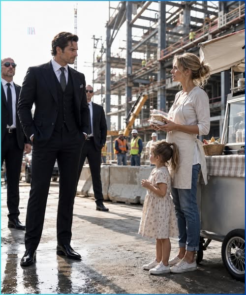 The Mafia Boss Came to Inspect His Construction Site and Risked His Entire Empire for the Single Mom Selling Lunch Outside