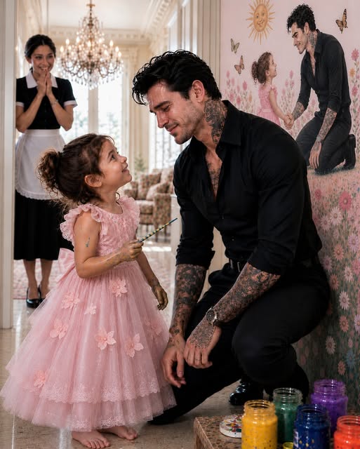 The most feared mafia boss in New York caught my three-year-old daughter painting inside the room he had kept locked since his child’s death—and instead of punishing us, he fell to his knees in tears. But when his enemies discovered that my little girl had brought him back to life, Alessandro Moretti made a decision that turned me from his maid into the most protected woman in the city.