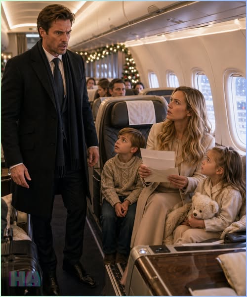 The Billionaire Boss Boarded a Christmas Eve Flight Furious at the World Until His Ex-Wife Appeared With Twins Who Had His Eyes and a Hidden Letter Revealed Who Had Stolen Three Years From Them