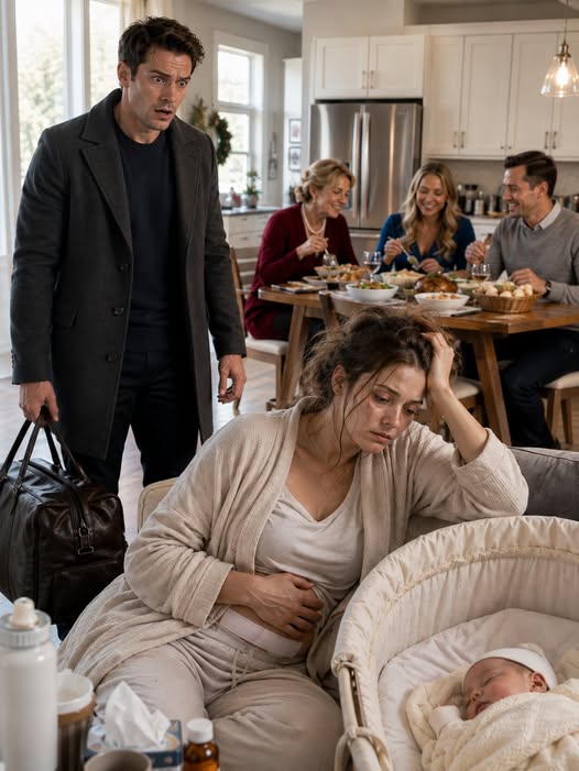 I Came Home Early on New Year's Eve to Surprise My Wife and Meet My Newborn Son—Instead, I Found Her Starving in a Freezing Apartment, and What the Security Cameras Revealed About My Mother Changed Our Family Forever