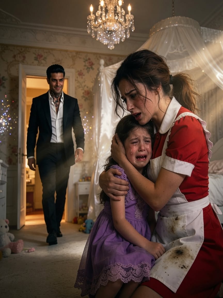 No One Understood Why The Mafia Boss’s Daughter Cried — Until Her Poor Maid Found A Shocking Secret