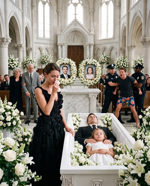 “Don’t Turn This Into a Bigger Scene,” My Mother Texted While Missing My Husband and 8-Year-Old Daughter’s Memorial for a Beach Vacation. Three Days Later, My Family Showed Up Demanding $40,000—But When I Opened the Navy Envelope My Husband Had Left Behind, My Father Whispered, “Please Don’t Play It.”