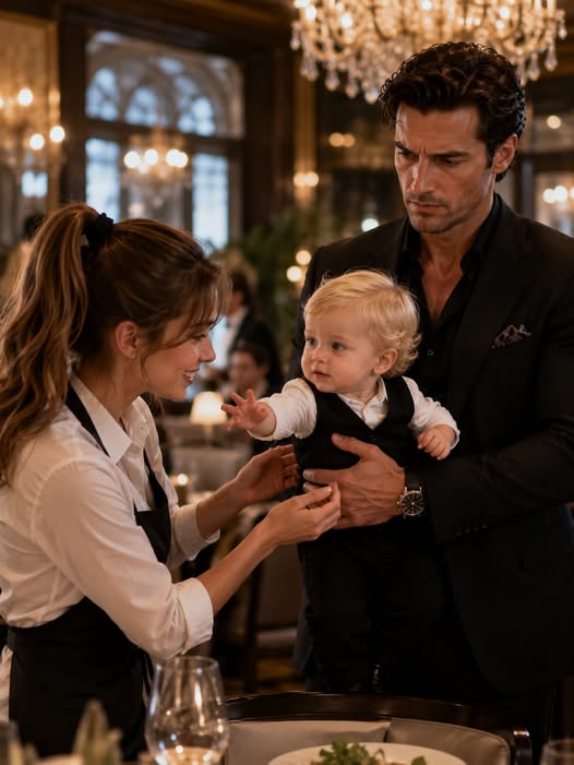 The Mafia Boss's Baby Reached For One Waitress Only, And Nobody Could Explain Why