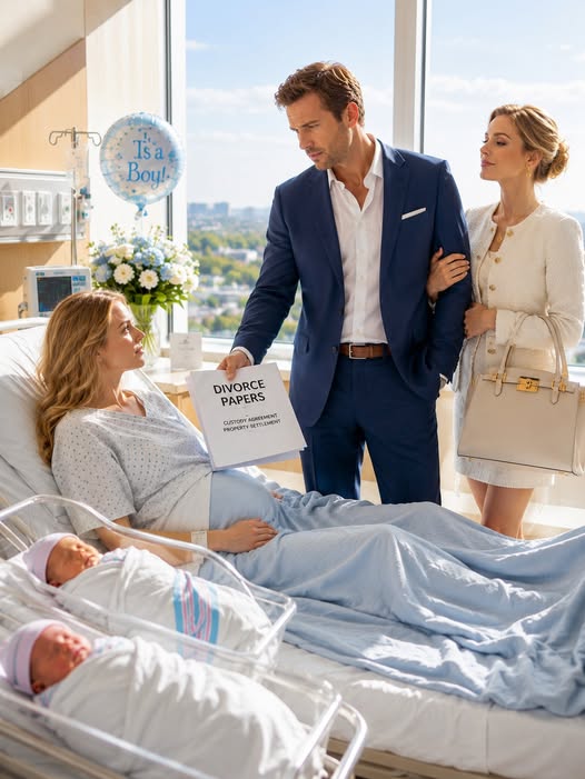 While I Was Recovering From An Emergency C-Section Beside My Three Premature Daughters, My Husband Dropped Divorce Papers On My Hospital Bed And Said, "Sign Them Before You Leave." He Never Expected Me To Discover He Had Forged My Signature While I Was Still In Surgery.