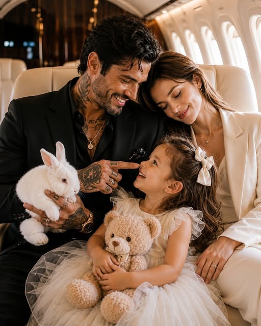 A Stranger Asked Me To Pretend I Was His Wife After A Woman Mocked My Baby On A Flight. I Agreed Without Knowing His Real Identity—Until We Landed And I Discovered The Quiet Man Holding My Daughter’s Rabbit Was One Of The Most Feared Figures In America.