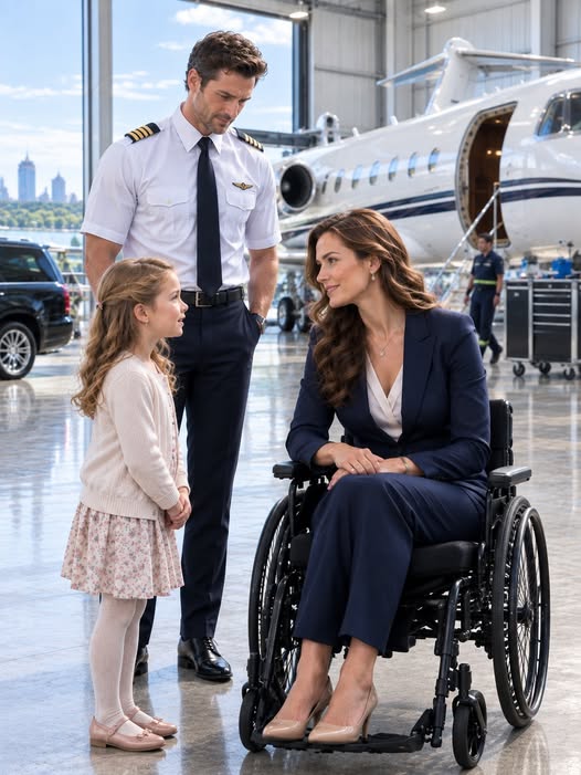 Nine Pilots Quit This Job In Just Seven Months. I Accepted It Anyway, Bringing My Six-Year-Old Daughter To The Hangar Because I Had No One Else To Help. I Never Expected My Little Girl's Innocent Conversation With A CEO In A Wheelchair To Expose A Corporate Conspiracy Worth Hundreds Of Millions Of Dollars
