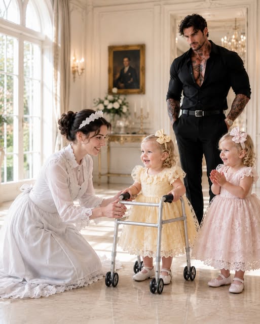 The maid secretly helped my paralyzed daughter take her first steps while the rest of my family had already given up on her. Hours later, they accused that same woman of stealing a priceless necklace—but the hidden camera in my daughters’ room had recorded far more than anyone realized.