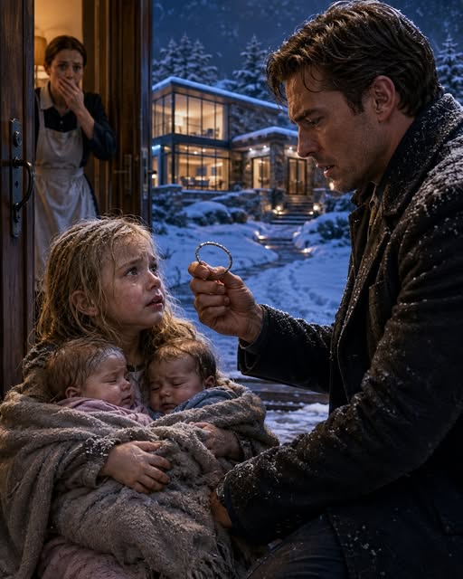 omg A five-year-old girl carried two babies through a blizzard, and when her millionaire uncle opened the door, the bracelet in her frozen hand destroyed every lie he had believed for seven years