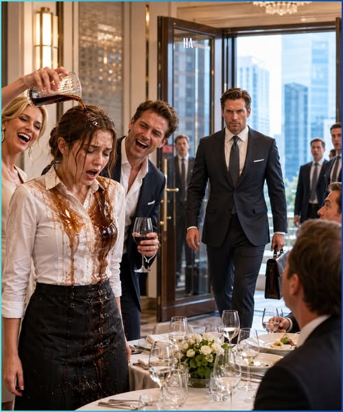 They Poured Coke Over the Waitress for Laughs Until Her Husband Walked Into Their Billion-Dollar Deal