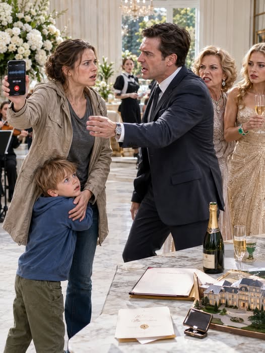"Remove That Woman Before Our Guests Arrive," My Mother-In-Law Ordered As She Looked At Me Standing Outside My Own Estate. Five Minutes Later, My Phone Had Recorded Enough Confessions To Bring Down Their Engagement Party, Their Fortune, And The Lies They Had Built Over Two Years.