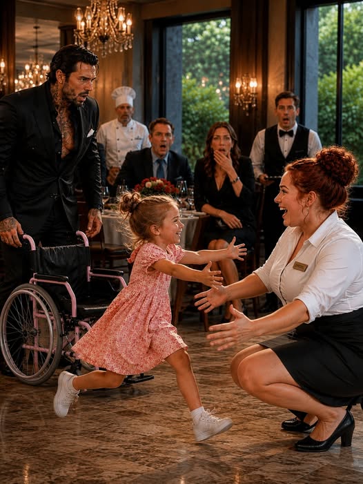 The Mafia Boss Froze When His Paralyzed Daughter Ran to a Waitress—Then a Three-Year-Old Voicemail Revealed Why the Woman Who Saved Her Had Been Kept Away
