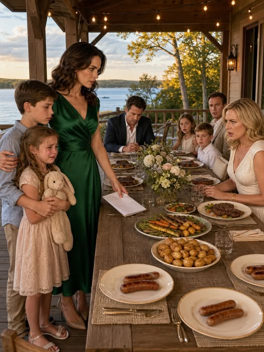 At My Family’s Lake Cottage, My Sister-in-Law Served Her Children Steaks, Gave Mine Sausages, and Said, “Your Kids Aren’t Special”