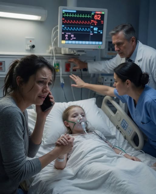 omg I was holding my daughter's tiny hand in the ICU when my phone rang. My husband laughed coldly. "I stopped her medication. My mistress needed it more. She's worth more to me than that little girl." My entire world shattered in one sentence. I wiped away my tears, looked at my daughter fighting for every breath, and made one call that would destroy everything he thought he controlled.