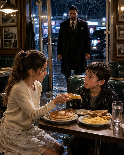 omg A 12-Year-Old Girl Shared Her Only Meal With A Lost Boy During Chicago’s Worst Storm, Not Knowing He Was The Son Of The City’s Most Feared Mafia Boss. Before Midnight, His Father Walked Into Her Small Diner, And The Six Words He Spoke Changed Her Life Forever.