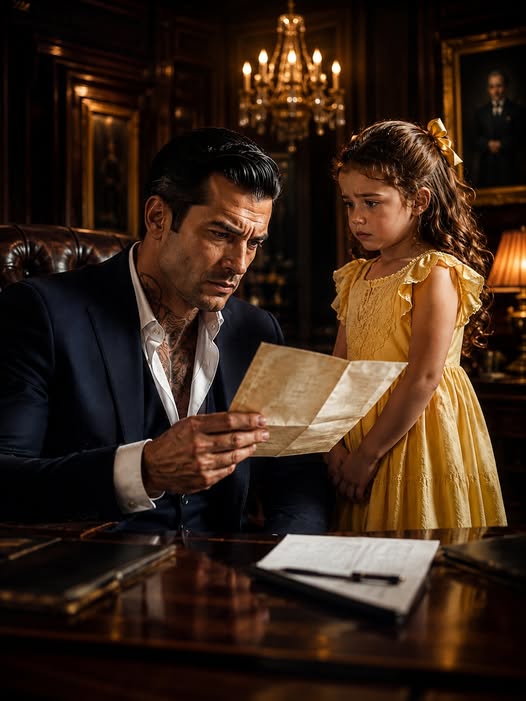 "Mommy Told Me to Give You This Letter..." The Maid Died Leaving Her Toddler One Letter—When the Mafia Boss Read the First Line, His Fiancée’s Perfect Alliance Began Cracking Before Everyone Watching