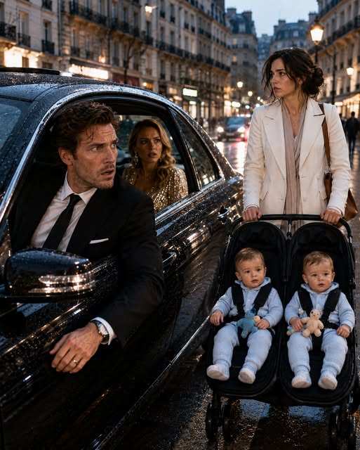 I was driving home with my fiancée when I saw my ex-girlfriend pushing a stroller with twin babies through the rain. The moment I looked at those children, I knew they were mine—and my fiancée realized it at the exact same time, watching the future she'd spent years planning collapse in front of her.